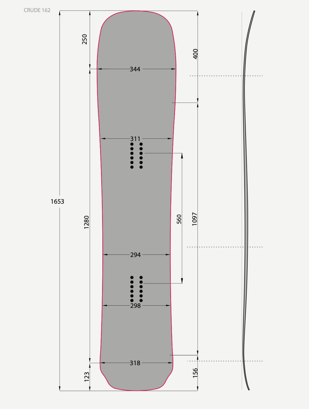 LTB CRUDE snowboard