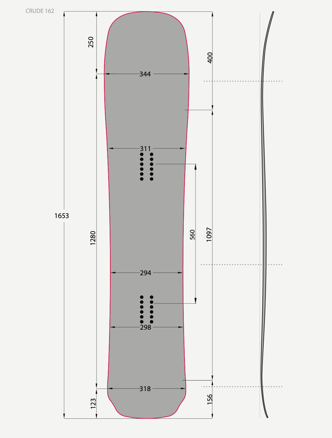 LTB CRUDE snowboard