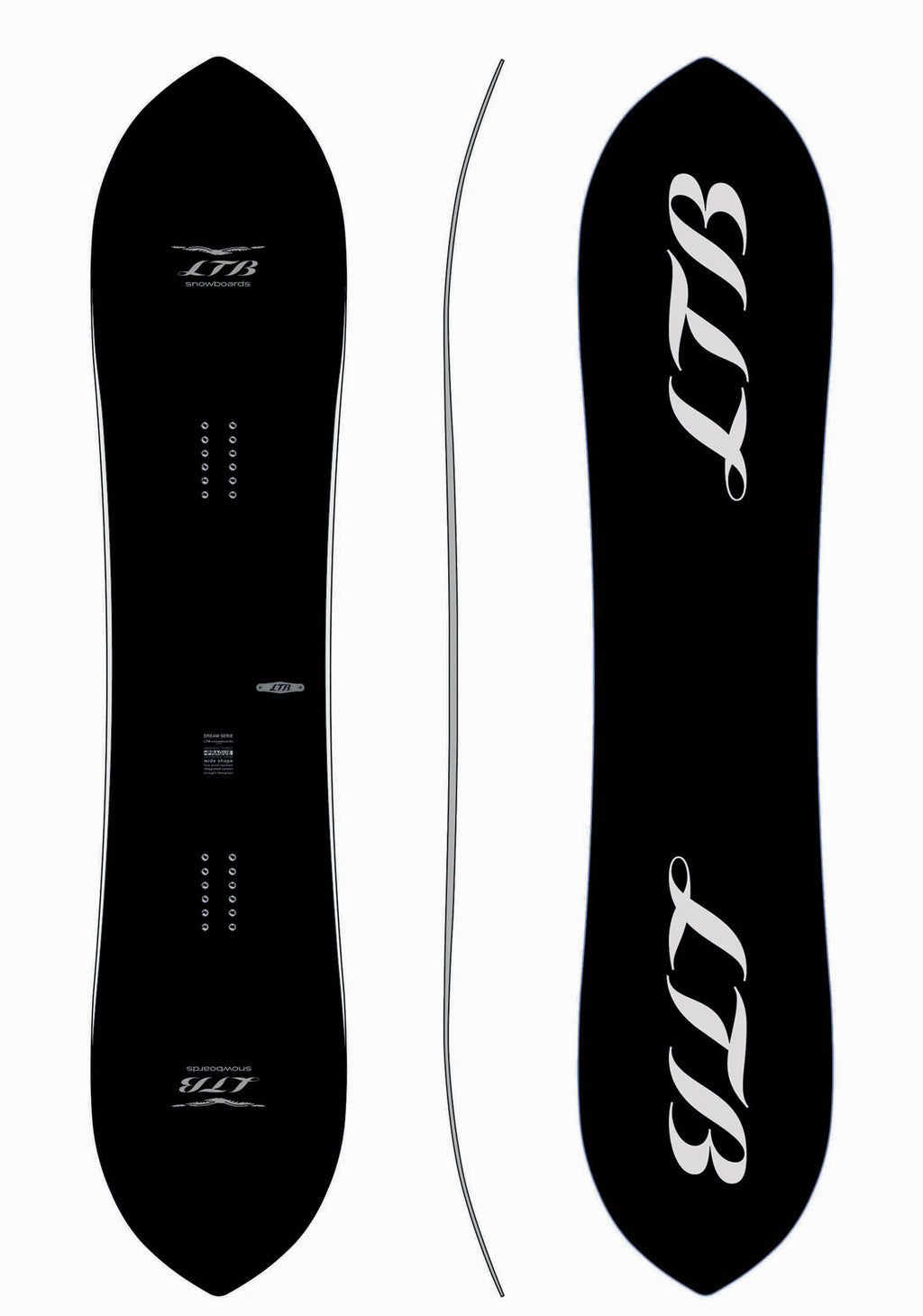 LTB DREAM BLACK snowboard