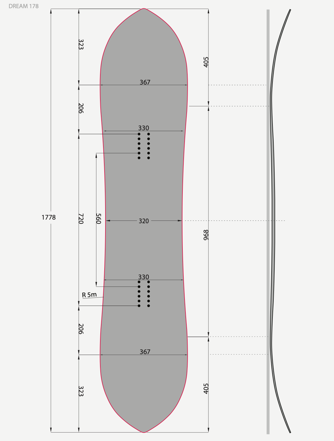 LTB DREAM snowboard